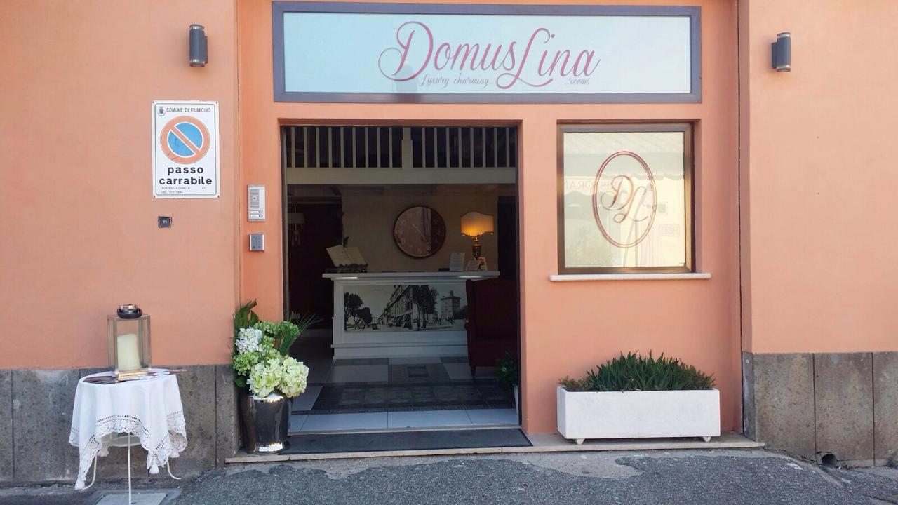 Domus Lina Hotel Fiumicino Exterior foto
